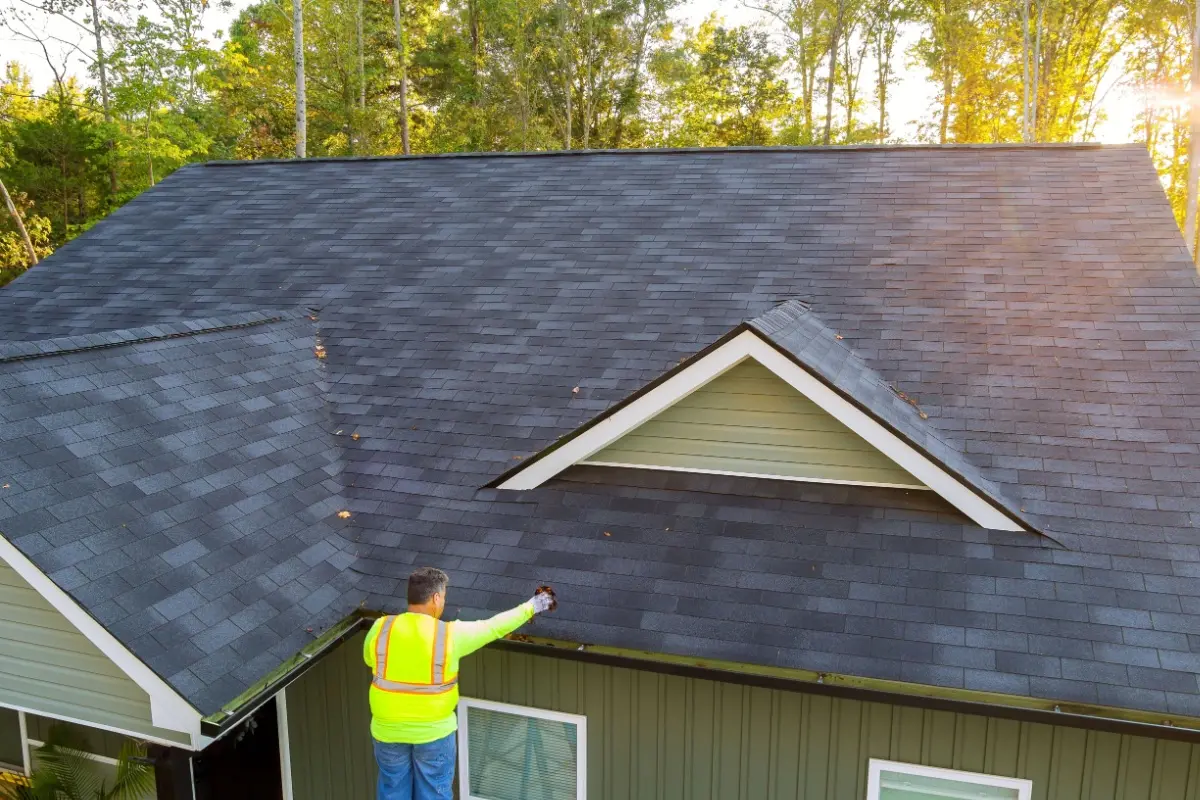 Average sized roof