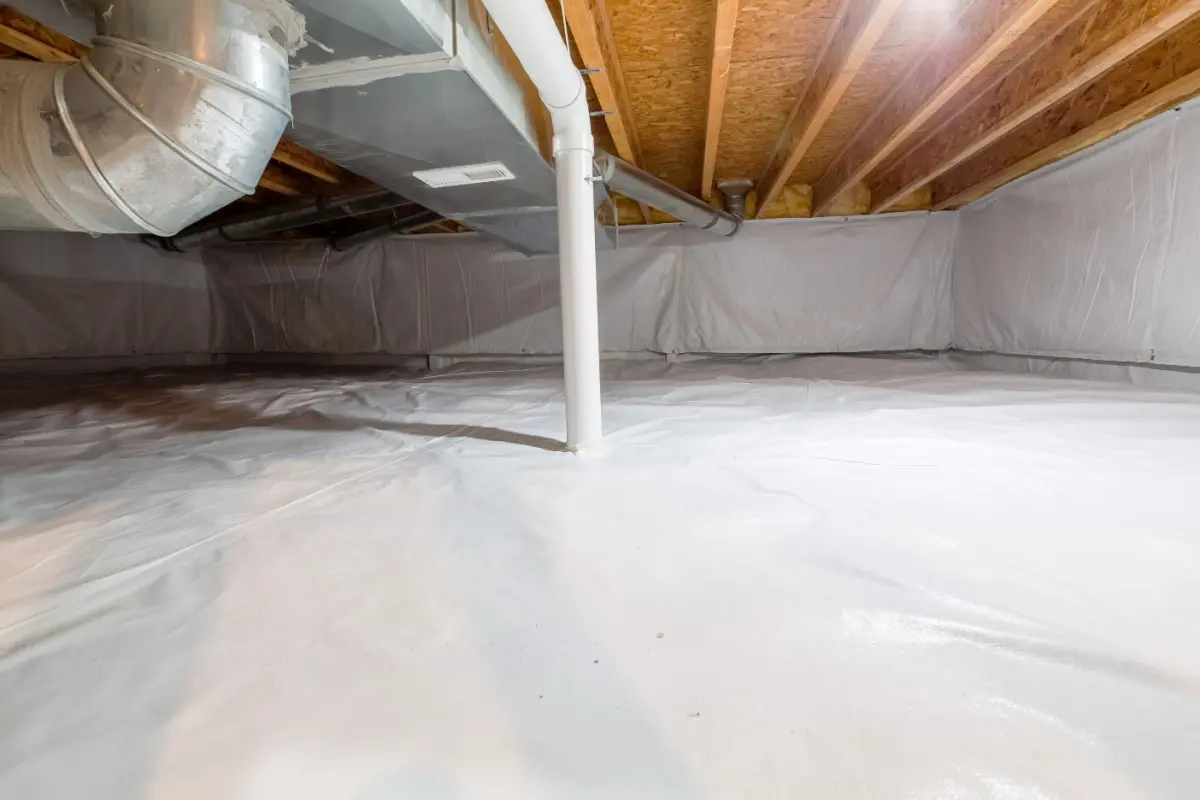 Encapsulated crawl space