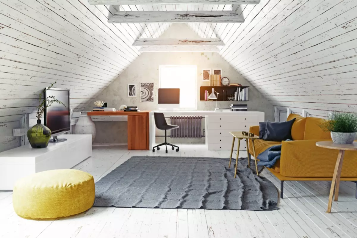 attic office space